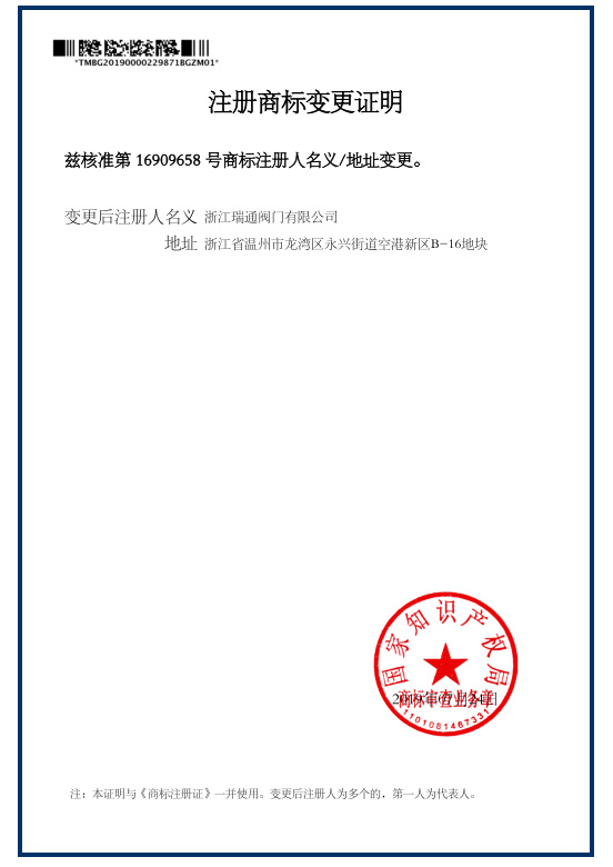 商標變更
